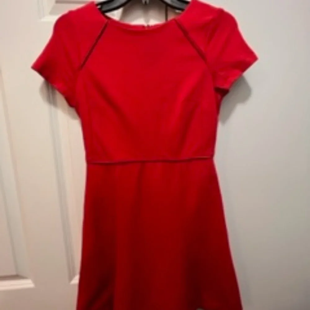 J.crew size 0 red dress